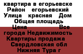 квартира в егорьевске › Район ­ егорьевский › Улица ­ красная › Дом ­ 47 › Общая площадь ­ 52 › Цена ­ 1 750 000 - Все города Недвижимость » Квартиры продажа   . Свердловская обл.,Нижняя Тура г.